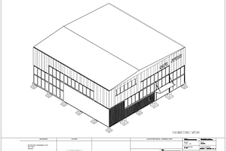 design steel building for warehouses and factory