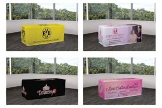 design printable table cloth, table cover and banner