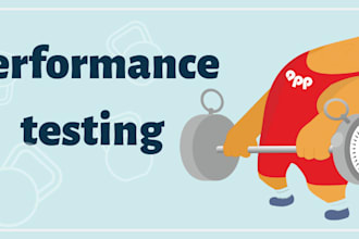 performance test your website or web application