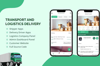 develop a top notch transport and logistics delivery app