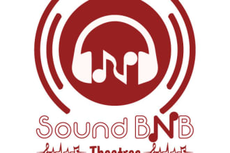 design music, dj, business logo
