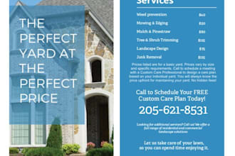 design your company sales brochure