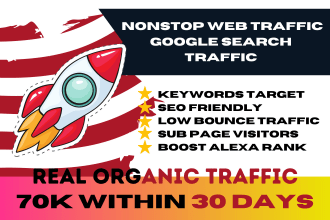120,000 USA, UK, europe keyword targeted website traffic