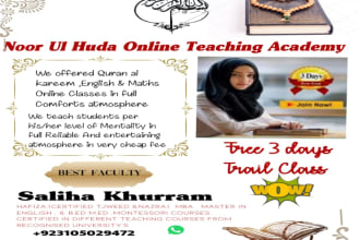 be your  online quran tutor do online quran teaching