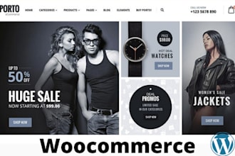 make ecommerce online product selling website for shop