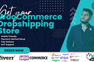build a branded woocommerce dropshipping store