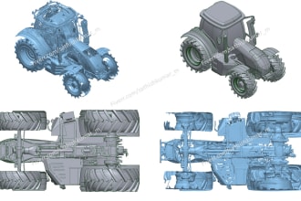 do reverse engineering and 3d modelling from stl