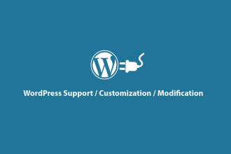 do 2 hours of wordpress support,  customization, or modification