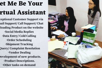 be your professional virtual assistant