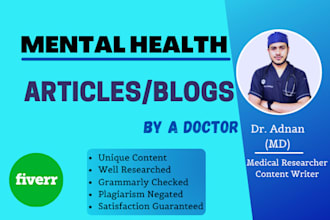 write an engaging blog post on mental health and wellness
