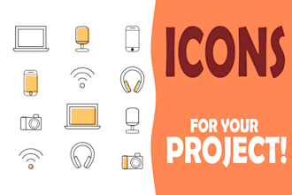 design custom icons for any project