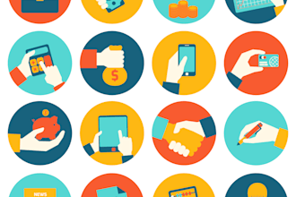design custom icon set