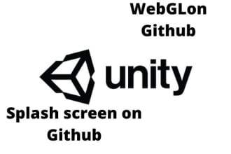 upload   source code of unity  project, make webgl , splash screen on github