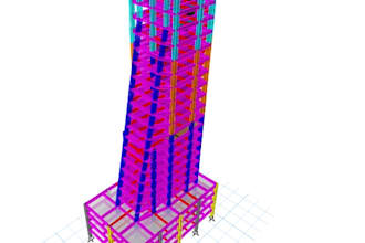 do structural modelling, analysis and design for buildings using  etabs and safe