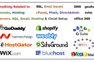 fix domain ssl, cpanel dns email spam mail setup