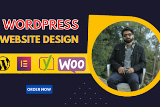 create responsive  wordpress website design