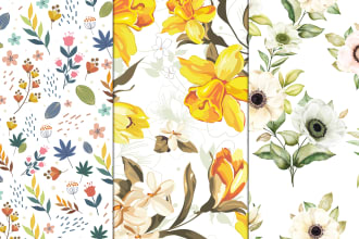 create seamless pattern designs fashion and textile