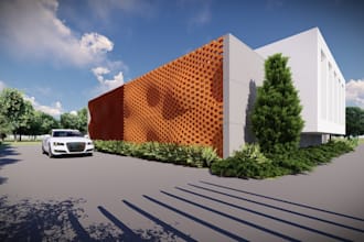 create 3d high quality renderings and walkthrough