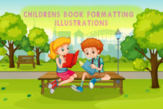 format children book for KDP, childrens book formatting