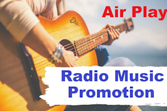 do worldwide and USA based organic radio music promotion