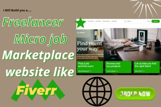 build freelance micro job marketplace website