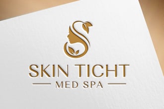 create a beauty, spa, yoga, health, and wellness logo design