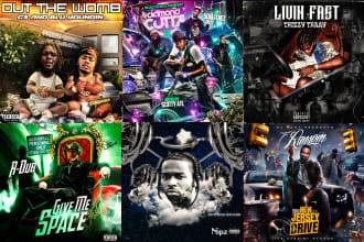 mixtape cover art, album cover art or single cover