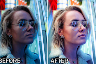 professionally retouch and edit your photo, compositing