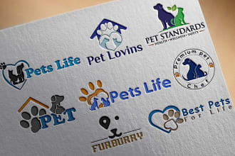 design creative logo design for pet,shopify store,dog,animal