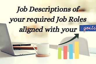 write job description as per your required job role and design job ads