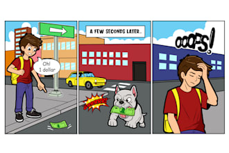 create a personalized comic strip for you