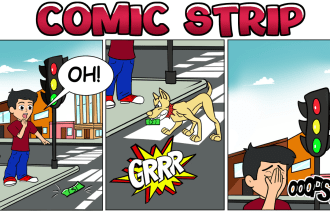 create a custom comic strip for you