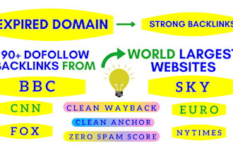 provide expired domain that has powerful backlinks