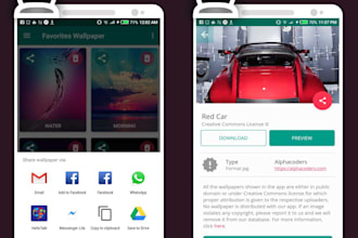 design and develop a custom android mobile applications