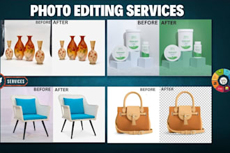 any photoshop editing, bulk image editing,  photo retouching