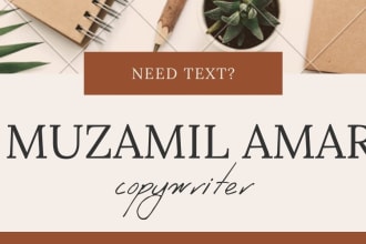 be your copywriter for articles, blog, SEO website content
