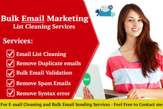 do bulk email validation, verification and email list cleaning service