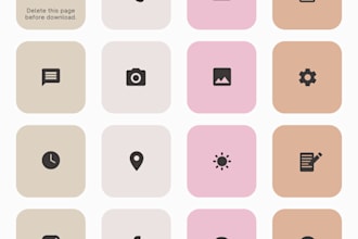 design professional ios or android app icon logo