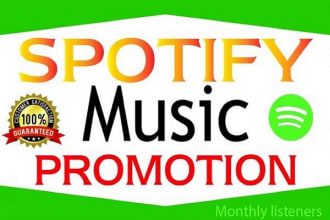 do spotify album promotion, ep promotion, spotify music