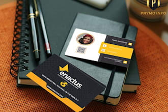 create 3 different business card design within 12 hours