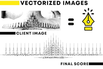 convert your png, jpg images to high quality edit image vector