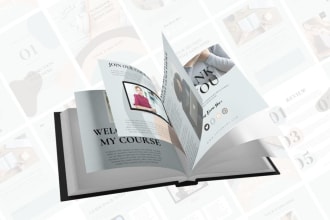 create 100 templates course workbook and ebook