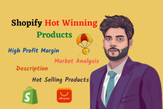 find hot winning shopify products for aliexpress dropshipping website store