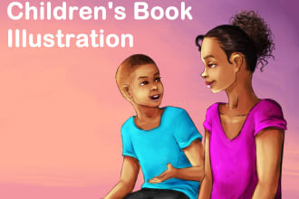 design engaging african american children book illustration