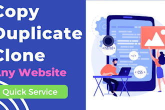 copy any HTML template or website
