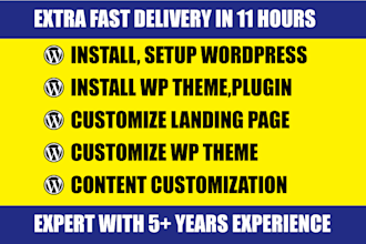customize any wordpress theme