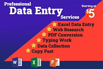 do accurate data entry, on time delivery guaranteed