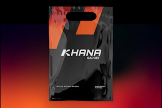 custom awesome packaging, marketing visual identity