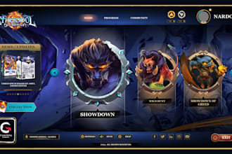 design aaa quality game assets, graphics, art, hud and ui ux