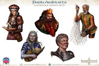 draw your fantasy portrait